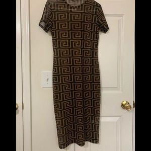 Printed Fashion nova dress